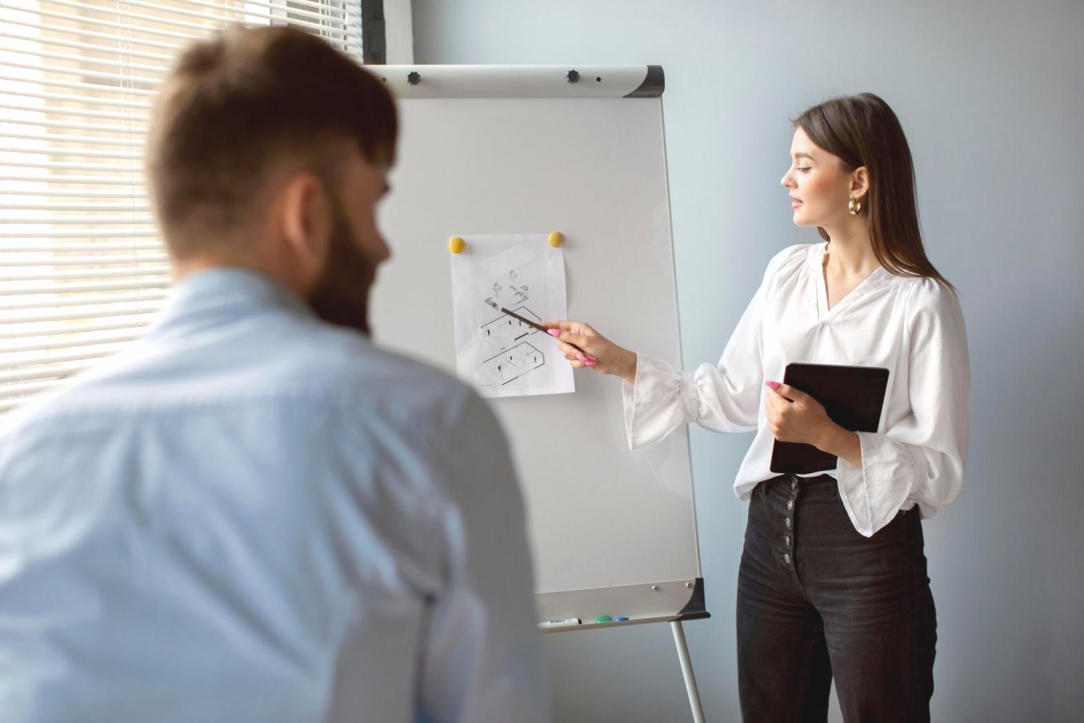 Moderner Arbeitsbereich für Finanzplanung